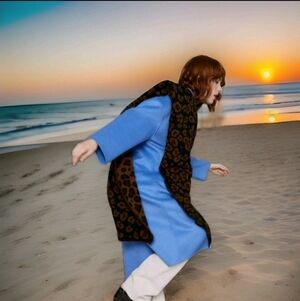 ZARA Animal Print Scarves:Leopard, Size:M